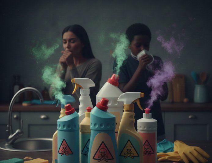 Kimyasal Temizlik Ürünleri Evde Hangi Sağlık Risklerini Oluşturur