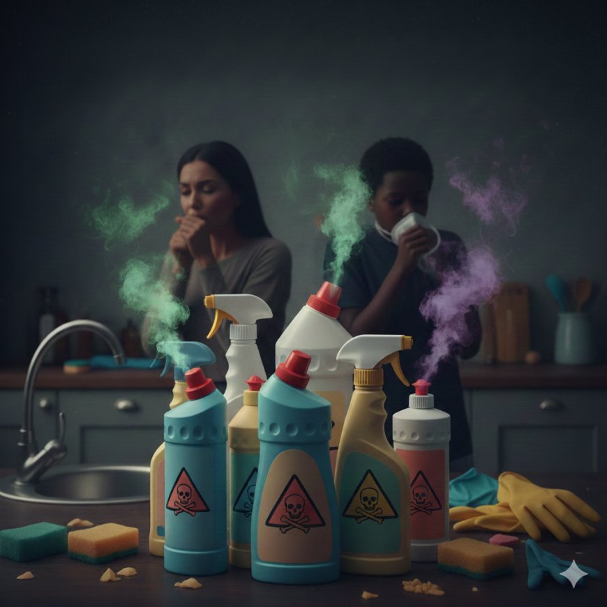 Kimyasal Temizlik Ürünleri Evde Hangi Sağlık Risklerini Oluşturur