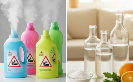 Organik Temizlik Ürünleri ile Market Deterjanları Arasındaki Farklar