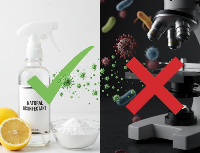 Doğal Temizlik Ürünleri Gerçekten Mikropları Öldürür mü?