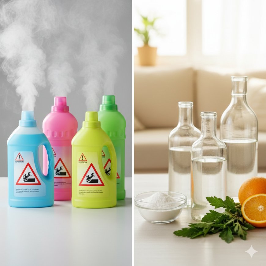 Organik Temizlik Ürünleri ile Market Deterjanları Arasındaki Farklar