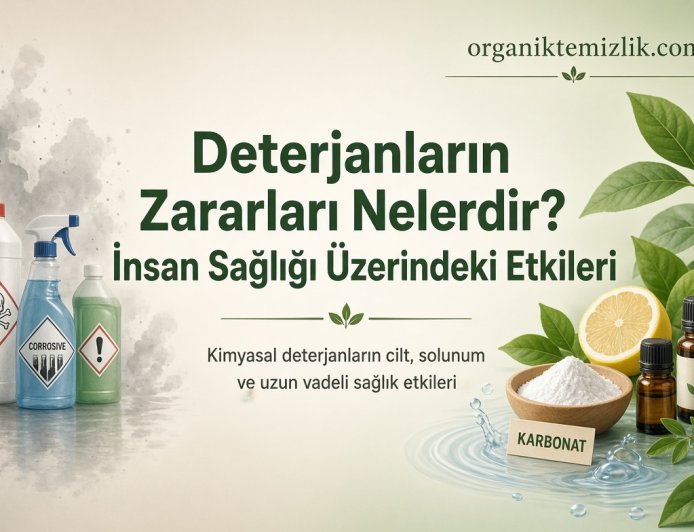 Deterjanların Zararları Nelerdir? İnsan Sağlığı Üzerindeki Etkileri