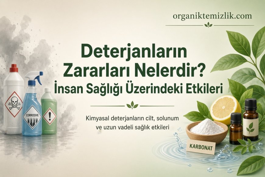 Deterjanların Zararları Nelerdir? İnsan Sağlığı Üzerindeki Etkileri